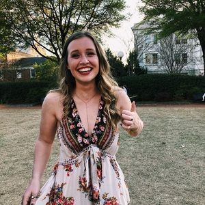 Farm Rio floral maxi dress